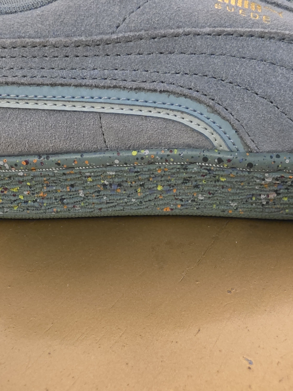 PUMA Suede Low-Top Sneakers in Dusty Blue - Picture 7 of 9